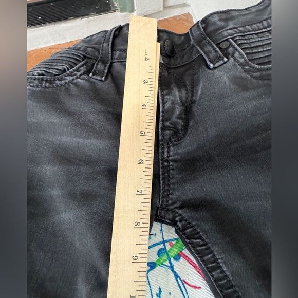 Rock Revival Flare Gia Black jeans SZ 28 X 30 - Picture 8 of 13